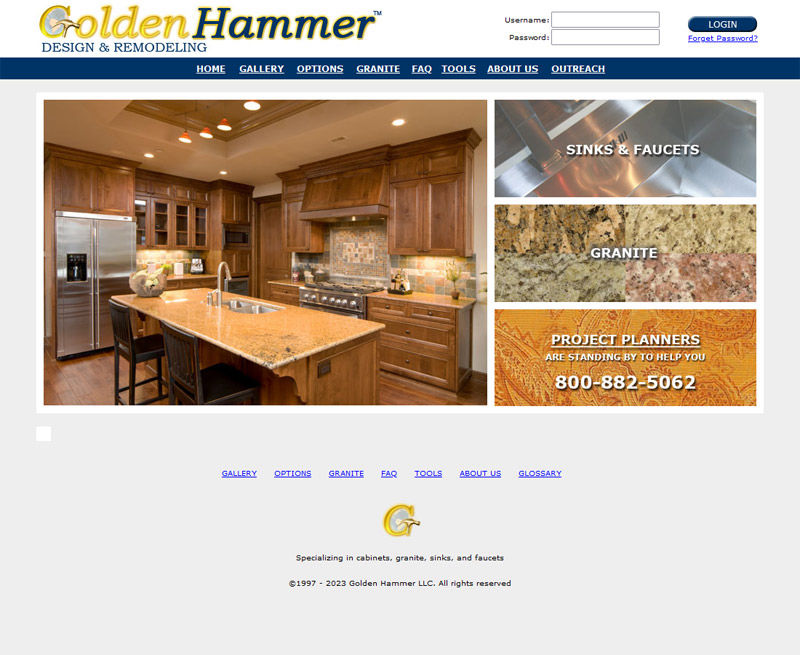 Golden Hammer Design