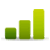 A graph icon pointing to the fact that our commission rates will never go down