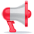 A megaphone icon indicating the ability of an affiliate to start referring customers